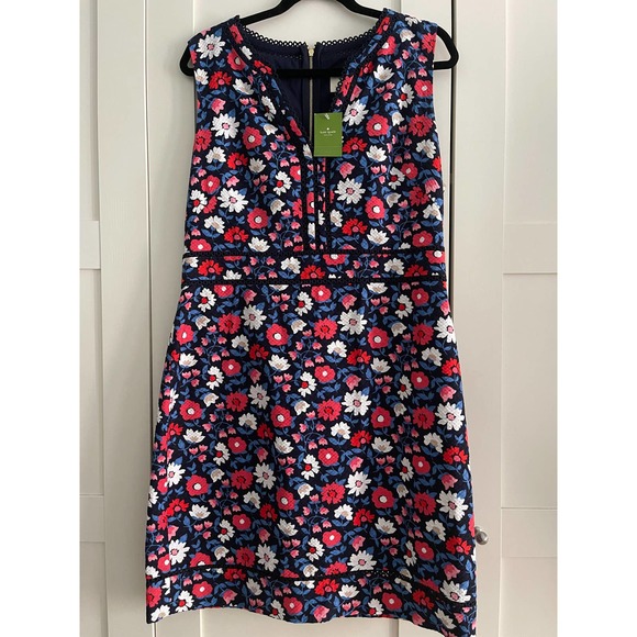 kate spade Dresses & Skirts - SOLD! Kate Spade NWT Daisy Jacquard Floral Embroidered Sleeveless Sheath Dress